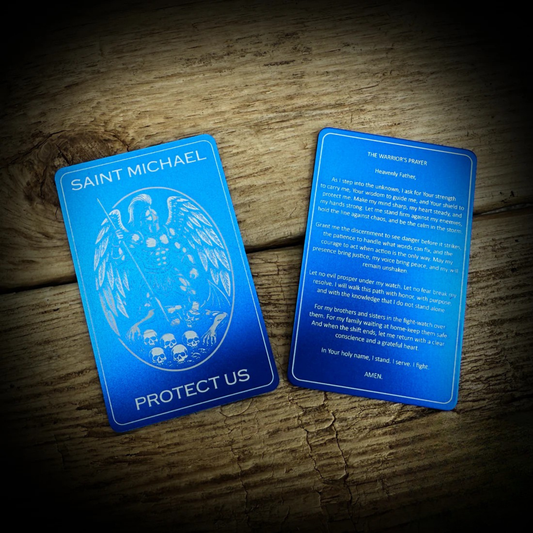 LEO “The Warrior’s Prayer” Card