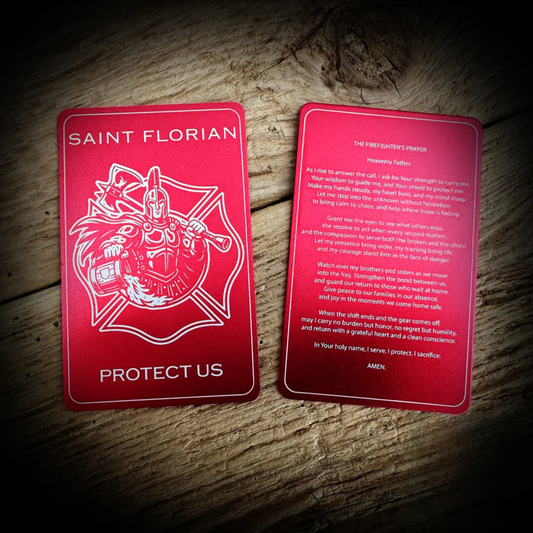 The Firefighter’s Prayer Card