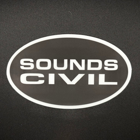 Sounds Civil Sticker