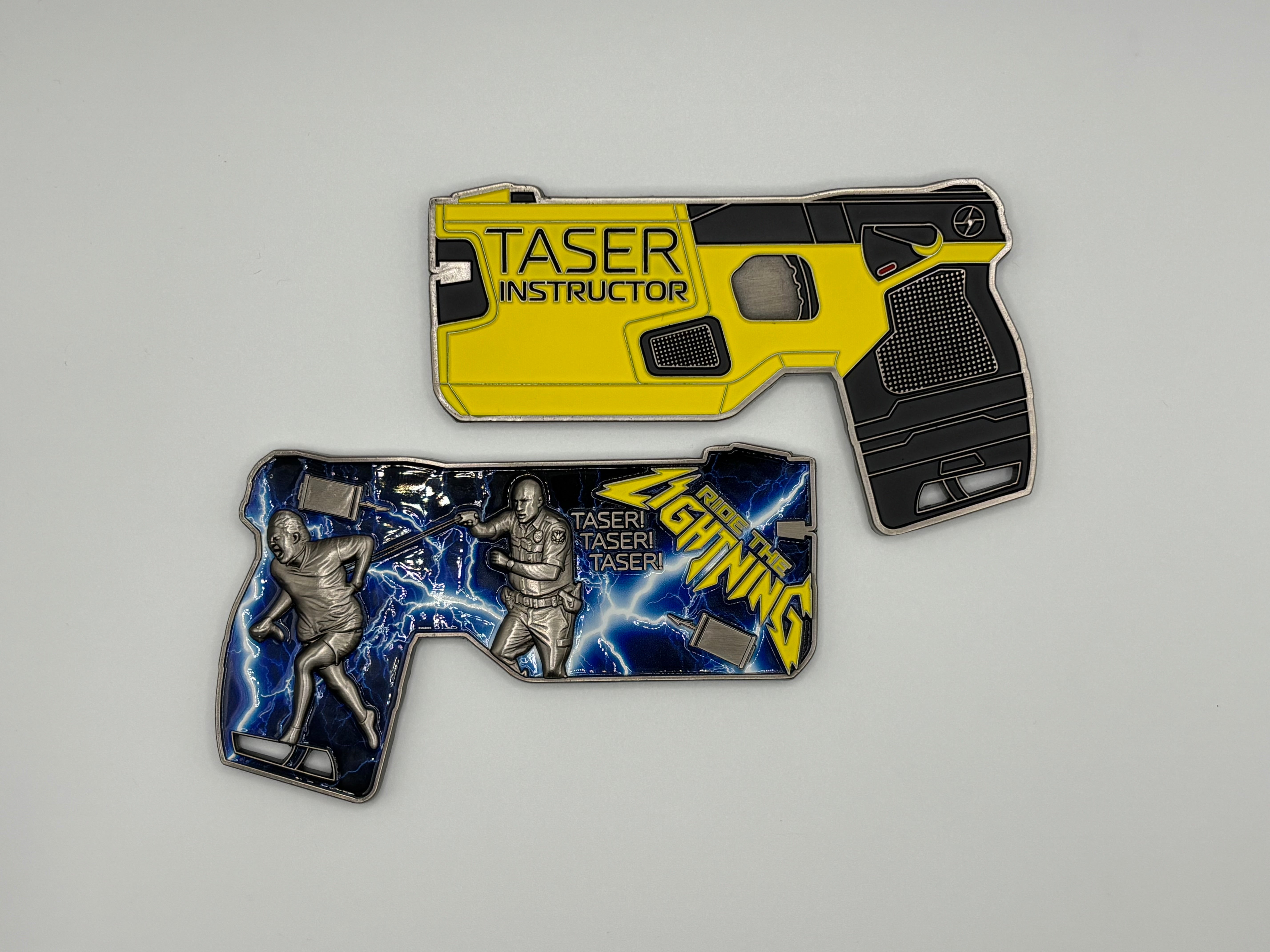 Taser Instructor Coin – Valor Design Labs